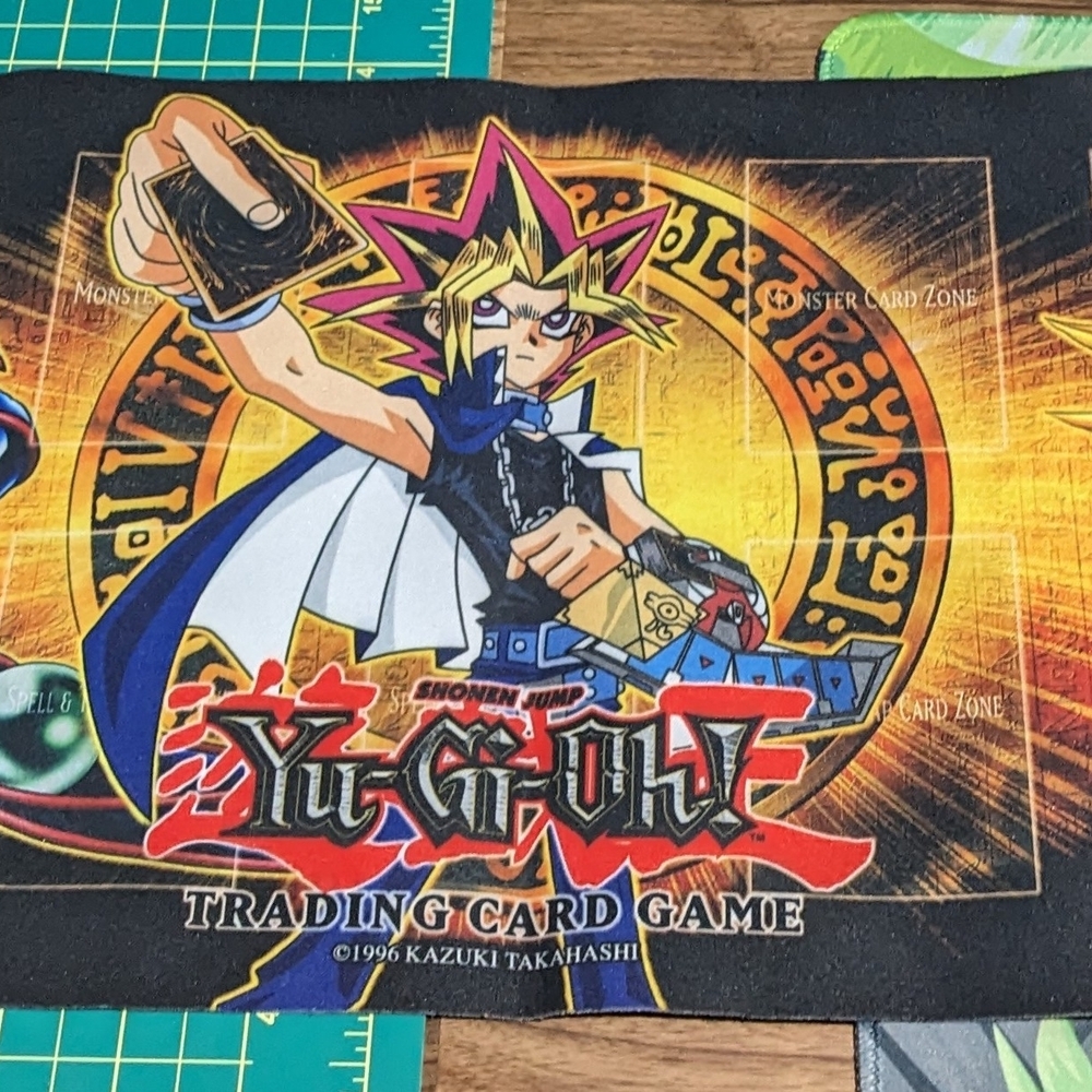 Yu-Gi-Oh! Trading Card Game Playmat - Black and Yellow